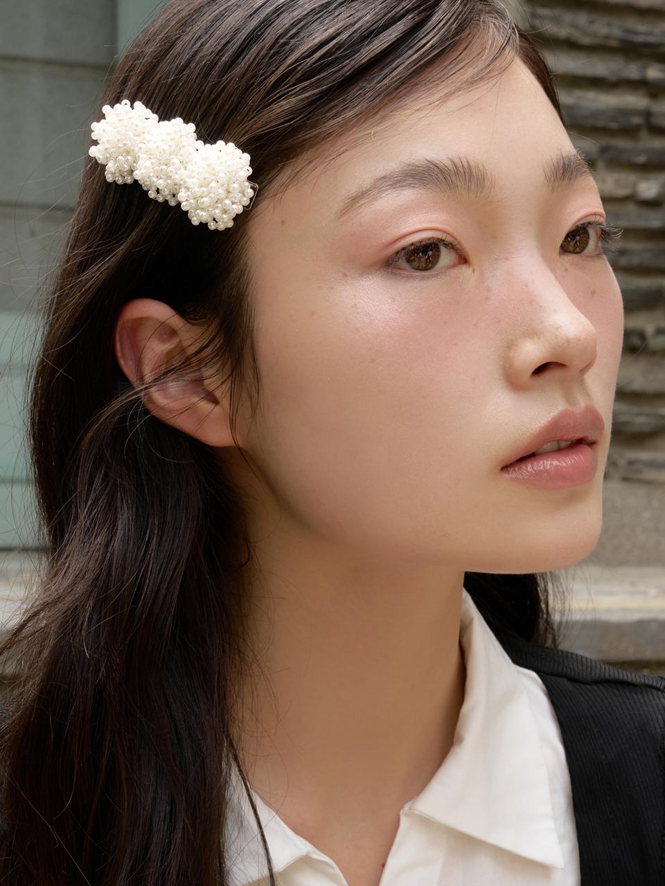 FANTASTIC PLANET Pearl Woven Handmade Hair Pin