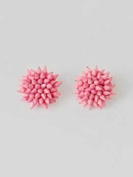 FANTASTIC PLANET Poping Flower Earrings_Pink