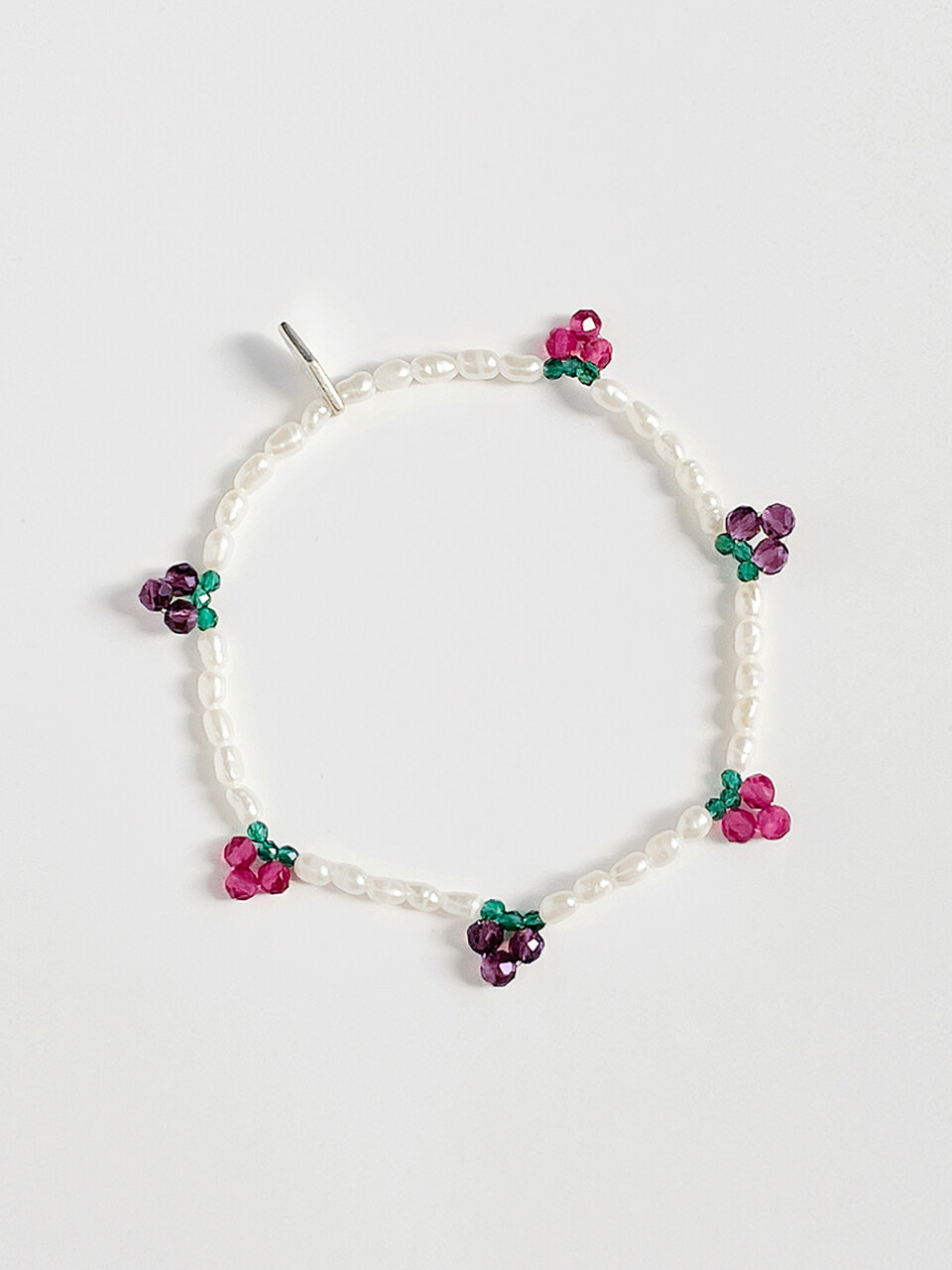 FANTASTIC PLANET Raspberry Pearl Bracelet