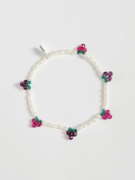 FANTASTIC PLANET Raspberry Pearl Bracelet