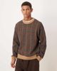 Farah Farah Archive collection tolentino plaid sweater in beige-Neutral - 2