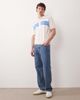 Farah Farah Archive Lambka short sleeve knit polo shirt in ecru-White - 2