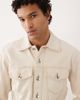 Farah Farah Archive Montoya twill denim button up jacket in ecru - part of a set-White - 4