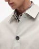 Farah Farah Berwyn trench coat in cream-White - 4