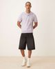 Farah Farah Birch short sleeve knit logo polo shirt in lilac-Purple - 2