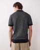 Farah Farah Birch short sleeve knit logo polo shirt in navy - 3