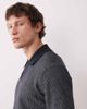 Farah Farah Birch short sleeve knit logo polo shirt in navy - 4