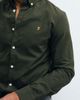 Farah Farah Brewer long sleeve logo shirt in green - 2