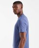 Farah Farah danny regular fit t-shirt in blue - 4