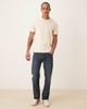 Farah Farah Danny short sleeve regular fit logo T-shirt in beige-Neutral - 2