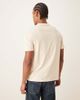 Farah Farah Danny short sleeve regular fit logo T-shirt in beige-Neutral - 3