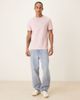Farah Farah Dante short sleeve graphic T-shirt with back print in pink - 2