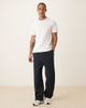 Farah Farah Elton short sleeve logo T-shirt with ringer neckline in white - 2