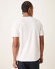 Farah Farah Elton short sleeve logo T-shirt with ringer neckline in white - 3
