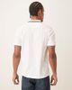 Farah Farah Elton short sleeve tipped logo polo shirt in white - 3