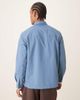 Farah Farah Fintoni double zip pocket logo jacket in blue - 3