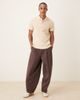 Farah Farah Forster short sleeve logo polo shirt in beige-Neutral - 2
