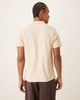 Farah Farah Forster short sleeve logo polo shirt in beige-Neutral - 3