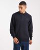 Farah Farah gateacre knit long sleeve polo shirt in navy - 1