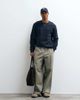 Farah Farah Littrow long sleeve pocket logo t-shirt in navy - 2