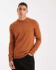 Farah Farah maidstone lambswool sweater in orange - 1