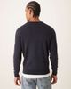 Farah Farah Mullen cotton logo knit sweater in navy - 3