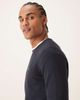 Farah Farah Mullen cotton logo knit sweater in navy - 4