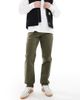 Farah Farah norwood straight fit chino pants in khaki green - 1