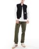 Farah Farah norwood straight fit chino pants in khaki green - 3