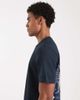 Farah Farah roderick graphic detail T-shirt in navy - 4