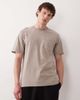 Farah Farah Stacy short sleeve garment dyed pocket logo t-shirt in brown - 1