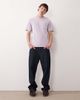 Farah Farah Stacy short sleeve garment dyed pocket logo t-shirt in lilac-Purple - 2