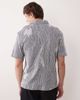 Farah Farah Stoker short sleeve jacquard knit shirt in gray - 3