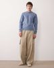Farah Farah Tim crew neck logo sweatshirt in blue - 2