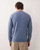 Farah Farah Tim crew neck logo sweatshirt in blue - 3