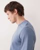 Farah Farah Tim crew neck logo sweatshirt in blue - 4