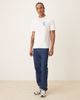 Farah Farah Tristan short sleeve graphic T-shirt with back print in white-Black - 2