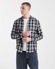 Farah Farah weinand plaid long sleeve shirt in navy - 1