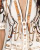 Farm Rio 100% Cotton Equestrian Scarf Blouse - 4