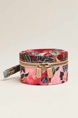 Farm Rio 100% Cotton Painted Jewelry Box