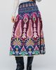 Farm Rio 100% Cotton Smocked Midi Skirt - 2