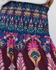 Farm Rio 100% Cotton Smocked Midi Skirt - 3