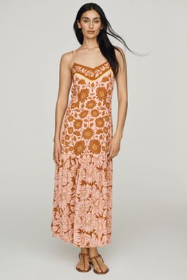 Farm Rio Anthropologie x Farm Rio Column Midi Dress