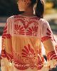 Farm Rio Arabesc Balloon Sleeve Blouse - 3