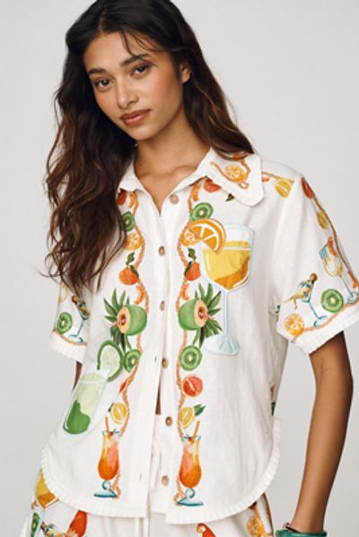 Farm Rio Biricutico Buttondown Shirt