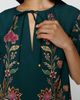Farm Rio Cotton Blend Printed Puff Sleeve Blouse - 3