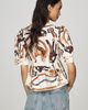 Farm Rio Cotton Equestrian Scarf Blouse - 2