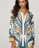 Farm Rio Cotton Geometric Buttondown Shirt - 1