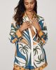 Farm Rio Cotton Geometric Buttondown Shirt - 3