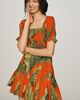 Farm Rio Cotton Smocked Mini Dress - 1